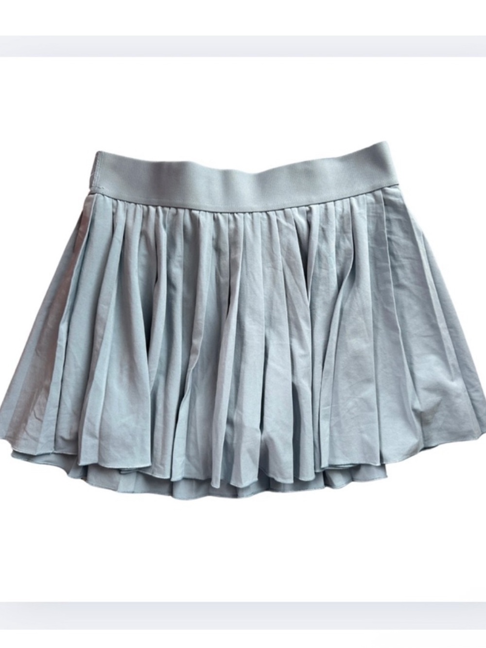 Aritzia TNA Light Blue Pleated Women's Tennis Skirt
